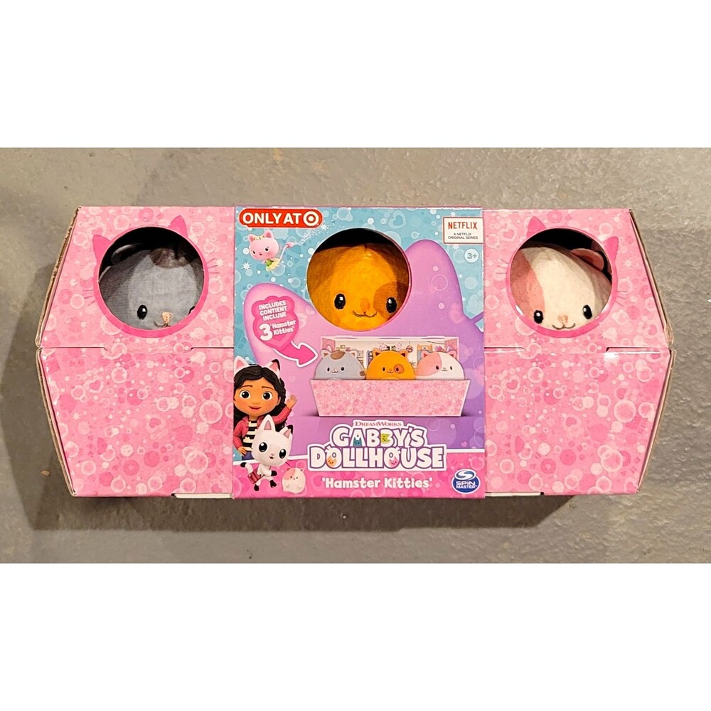 Spin Master Gabby's Dollhouse Gabby Hamster Kitties Doll Playset Set